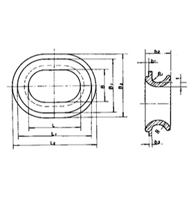 A 型导缆孔 CB34-76 MOORING CHOCKS