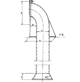 B 型焊接式锚链管 CB3133-83 CHAIN PIPE