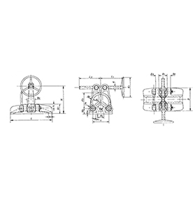 A型螺旋掣链器 CB/T 178-96 A Screw type c